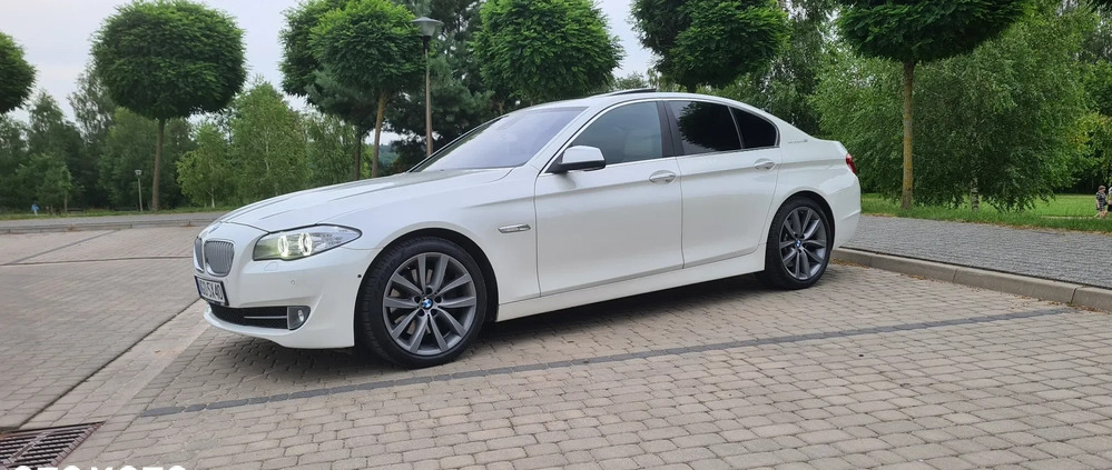 BMW Seria 5 cena 74900 przebieg: 192000, rok produkcji 2012 z Gołdap małe 781